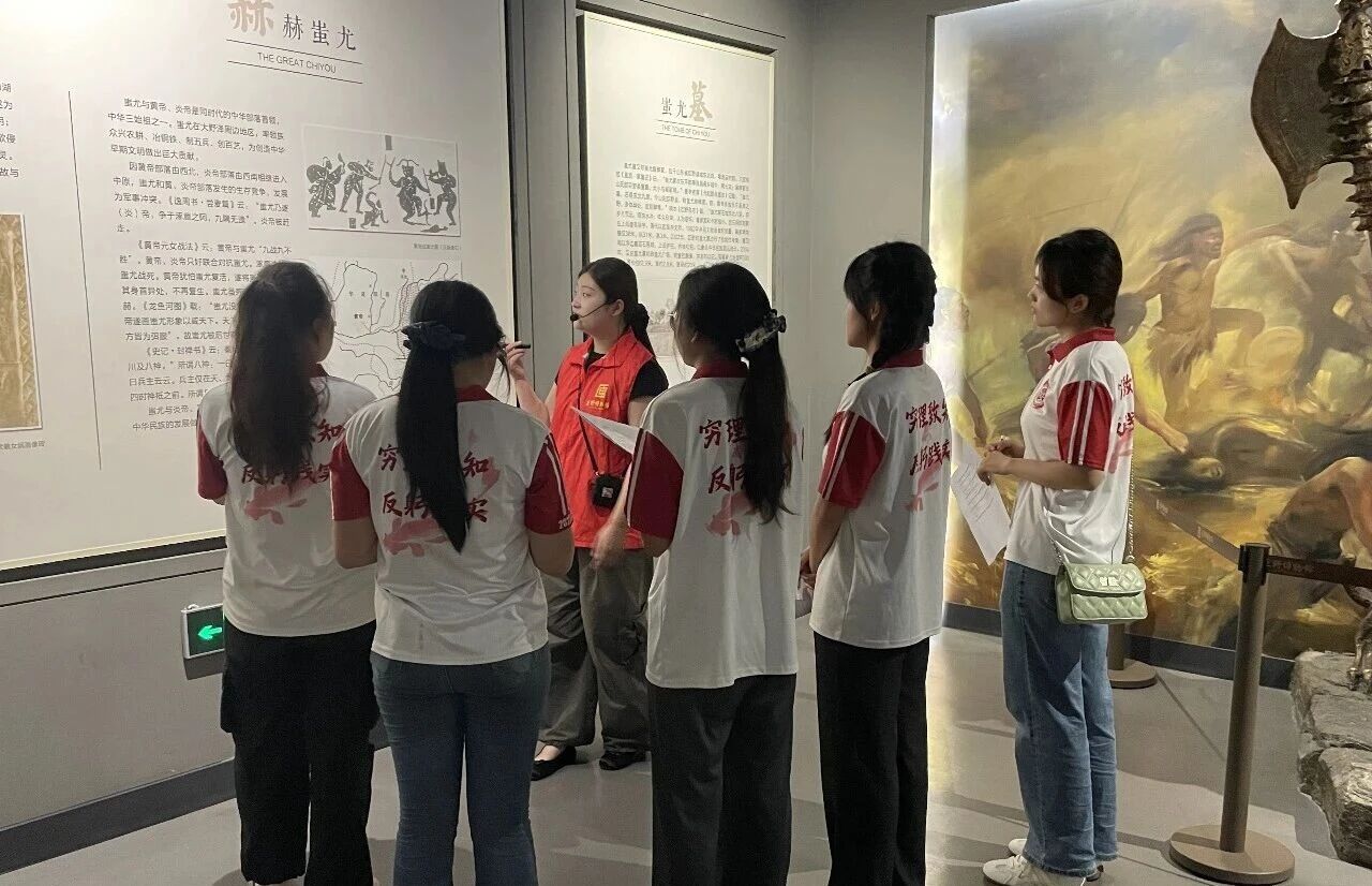 鲁韵传声·普语润乡｜中央民族大学推普调研实践团走进巨野博物馆 主题活动 第4张